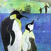 Kaiserpinguine, Vater und Sohn